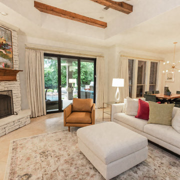 cheerful family Room
