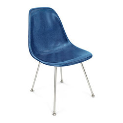 H Base, Side Shell Chair - Armchairs And Accent Chairs