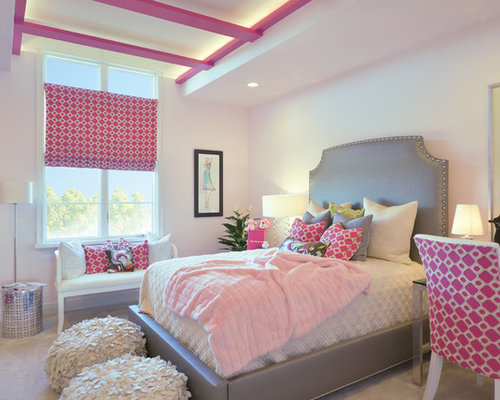 Pink And Grey Home Design Ideas, Pictures, Remodel and Decor