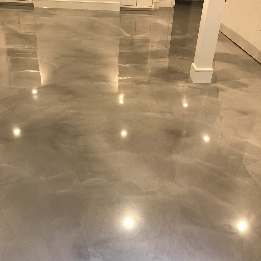 Concrete floors