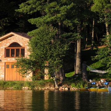 Northwoods Cabin Boathouse