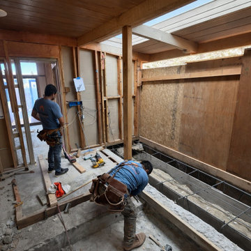 Foundation Reinforcement and Interior Framing - Contra Costa County, CA