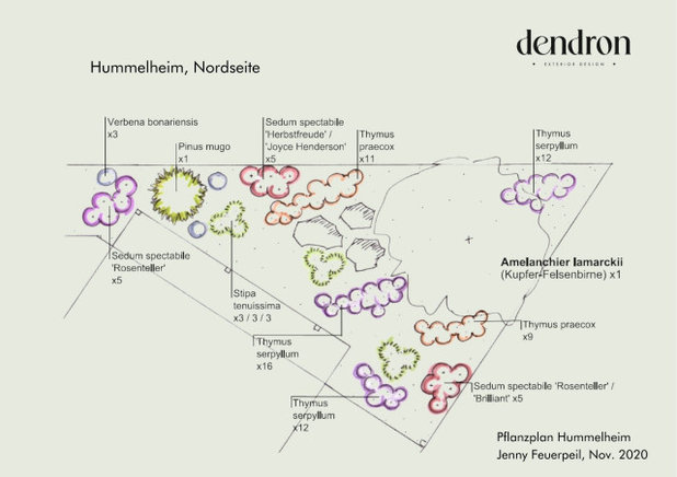 Mediterran Gelände- & Landschaftsplan by Dendron Exterior Design - Gartengestaltung Berlin