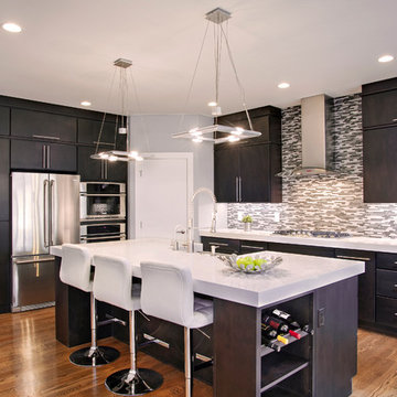 Dark Modern Kitchen