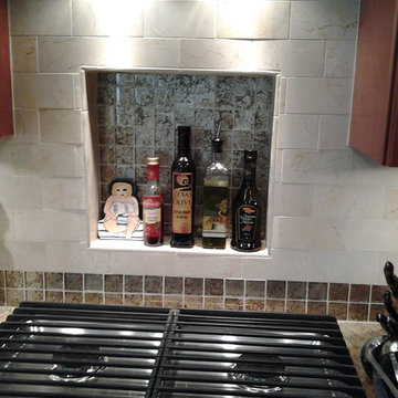 70's kitchen came into the present