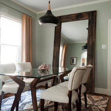 My Houzz: 1930s Outside, Midcentury Modern Inside