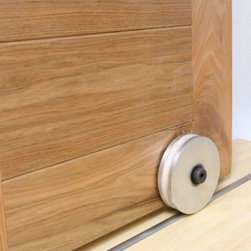 Rustica Hardware - Barn Door Hardware Bottom Roller - Barn Door Hardware