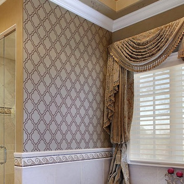 Sophia Trellis Allover Stencil