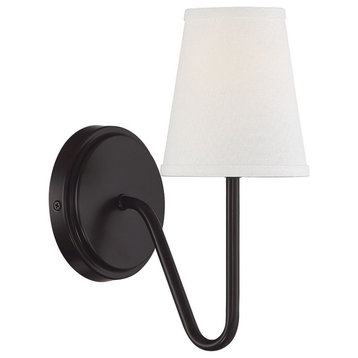 Savoy House Meridian 1 Light Wall Sconce M90054ORB, Oil Rubbed Bronze