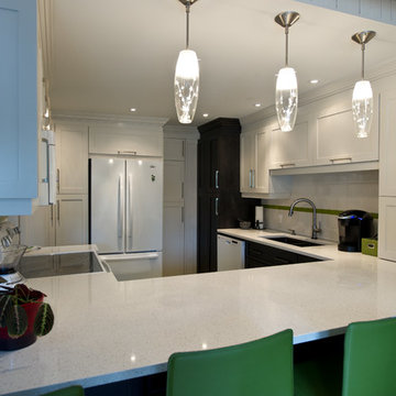 Design de cuisine Marier / Kitchen Design par/by Lorraine Masse