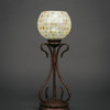 Swan 1 Light Table Lamp In Bronze (31-BRZ-405)