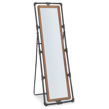 Metcalf Pipe Cheval Mirror