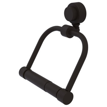 Venus 2 Post Toilet Tissue Holder With Groovy Accents, Oil Rubbed Bronze