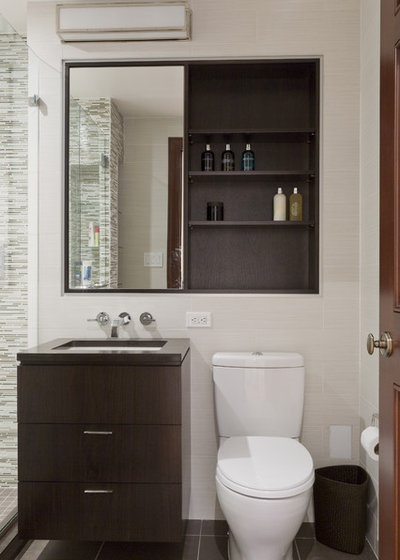 Contemporary Bathroom by Lauren Rubin Architecture