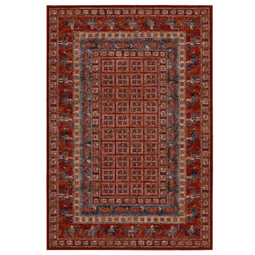 Couristan Old World Classics Pazyrk 1660/1300 Rug, Antique Red, 5'3"x7'6"