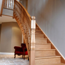 wooden stairs