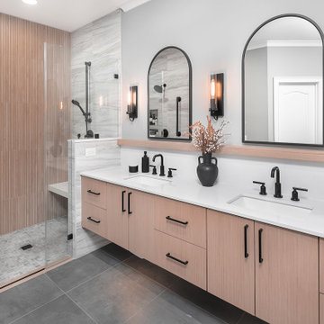 Wooden Tee Bathroom