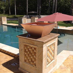 Zeus Copper Fire Bowl - Fire Pits