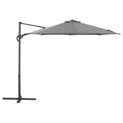Contemporary Outdoor Umbrellas by GDFStudio