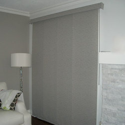 Panel Track Drapes Portfolio - Window Treatments