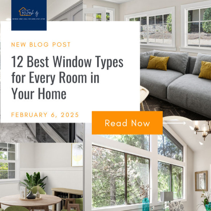 12 best window types for every room in your home by refreshify, a general contractor in Mill Creek