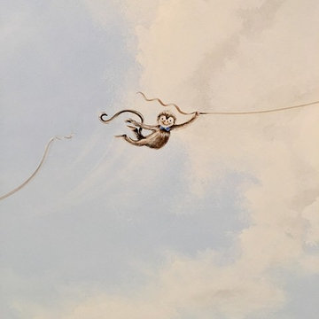 Pryor-Leavitt Sky Mural - Historic Fort Worth Texas