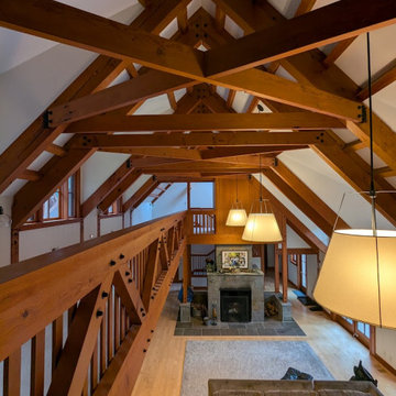 Interior Wall Repair & Painting in a Modern Barndominium