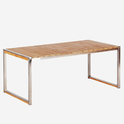 Wintons Teak allure table - Outdoor Dining Tables