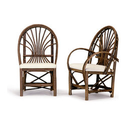 Rustic Side Chair #1044, Arm Chair #1046 by La Lune Collection - Dining Chairs