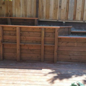 Retaining Wall and Planter Box Project San Ramon
