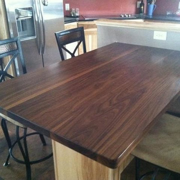 Black Walnut Wood Countertops