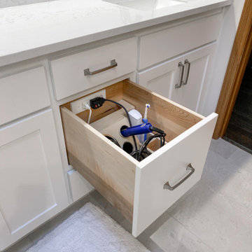 Create Your Own Powered Vanity Drawers