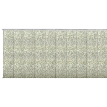 Myrtle 10-Panel Track Extendable Vertical Blinds 120-218"W