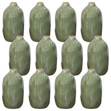 Ceramic Vase, 12-Piece Set