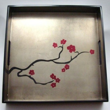 Cherry Blossom Trays