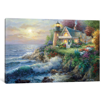 "Guardian Of The Sea" by Nicky Boehme, Canvas Print, 26x18"