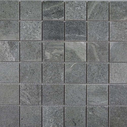 Track Mosaic: Square Line - Mosaic Tile