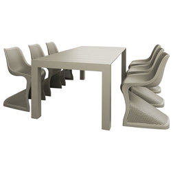 Contemporary Outdoor Dining Sets by Compamia