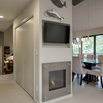 Red SW Portland Kitchen