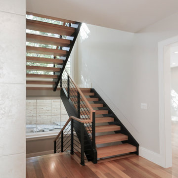 Project #73 | Bold Modern Staircase with Integrated Lighting