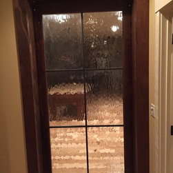 Western Walnut Sliding Barn Door - Interior Doors