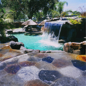 Grotto's and Waterfalls