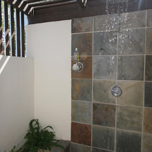 outdoor shower