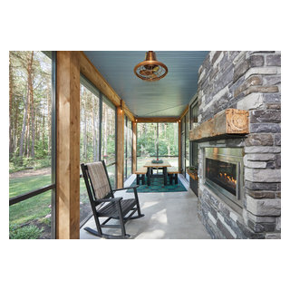 Bayou Low Country - Rustic - Porch - Grand Rapids - by 42 North ...