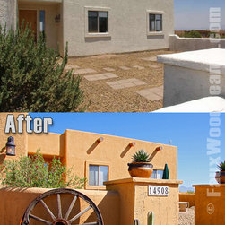 Exterior Design with Vigas - Home Decor