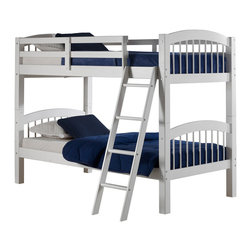 Bolton Furniture - Spindle Twin Wood Over Twin Wood Bunk Bed - Bunk Beds