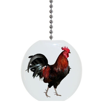 Gorgeous Rooster Ceiling Fan Pull