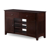 Atlantic Furniture Nantucket 50" TV Stand, Espresso