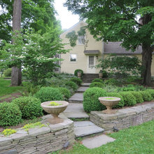 Rock wall slope