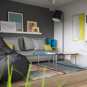 Thiết kế nội thất tiện nghi cho căn hộ nhỏ